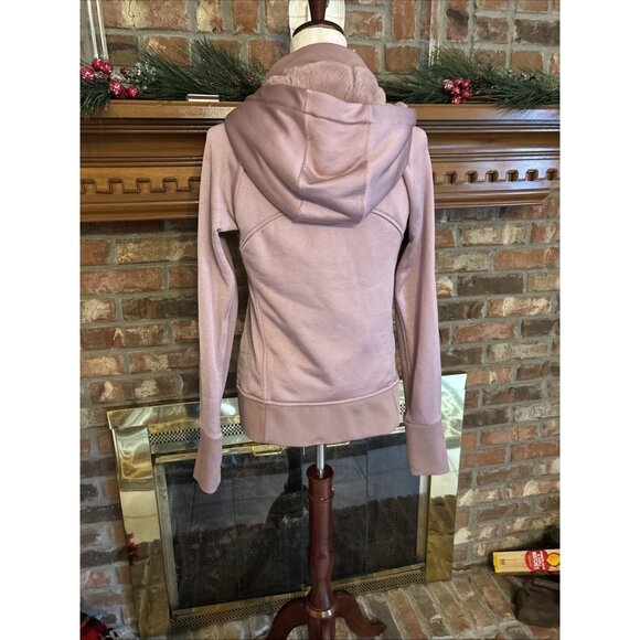 Athleta Heavy Fuax Fur Lined Jacket Size Small - Picture 2 of 6